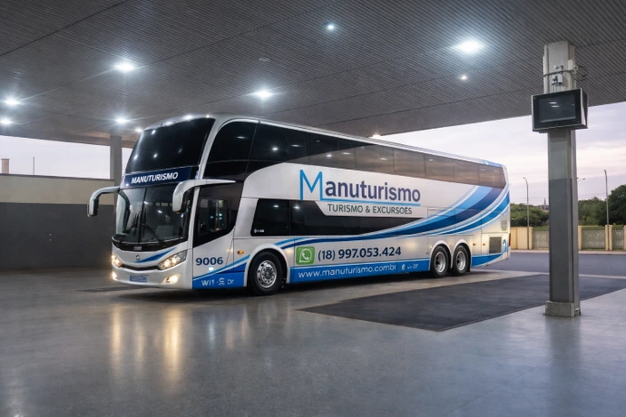 Ônibus Double Deck Manuturismo